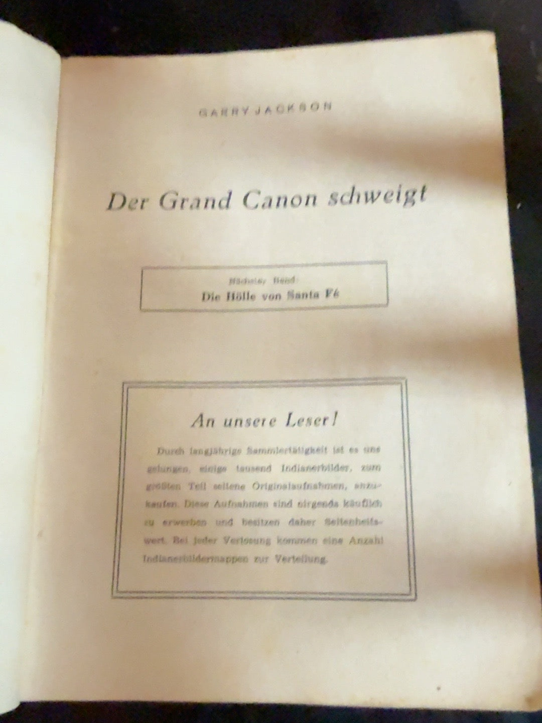 Vintage 1951 German Buffalo Bill Western Pulp Novel No. 53