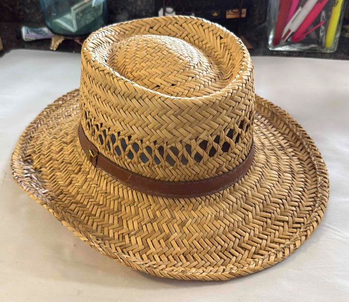 Modern Dorfman pacific Gambler Straw Hat