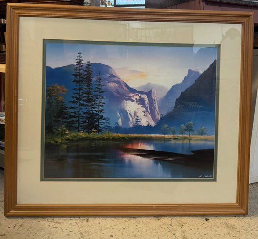 Landscape Print By H. Leung Yosemite 30x36