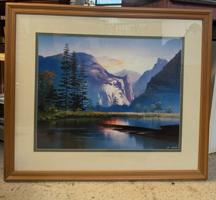 Landscape Print By H. Leung Yosemite 30x36