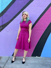 Load image into Gallery viewer, Bombshell Dress in Magenta
