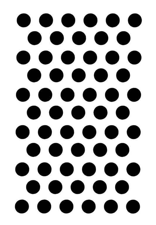 Posh Chalk Stencil Posh To Dot 8.27"x11.80" inches