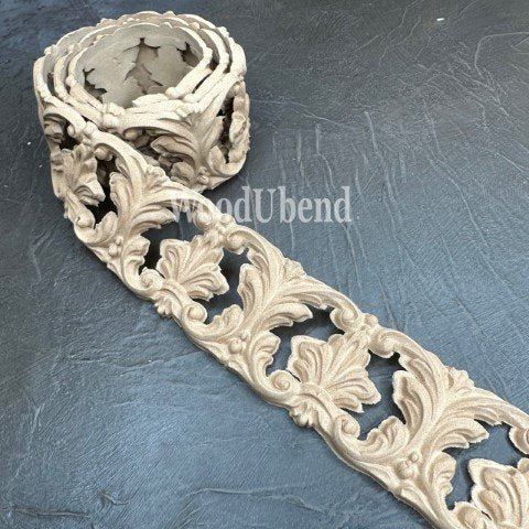 TR805.1 Traforata Border Trim Craft Size 39.3″ x 0.2″ x 1.9″