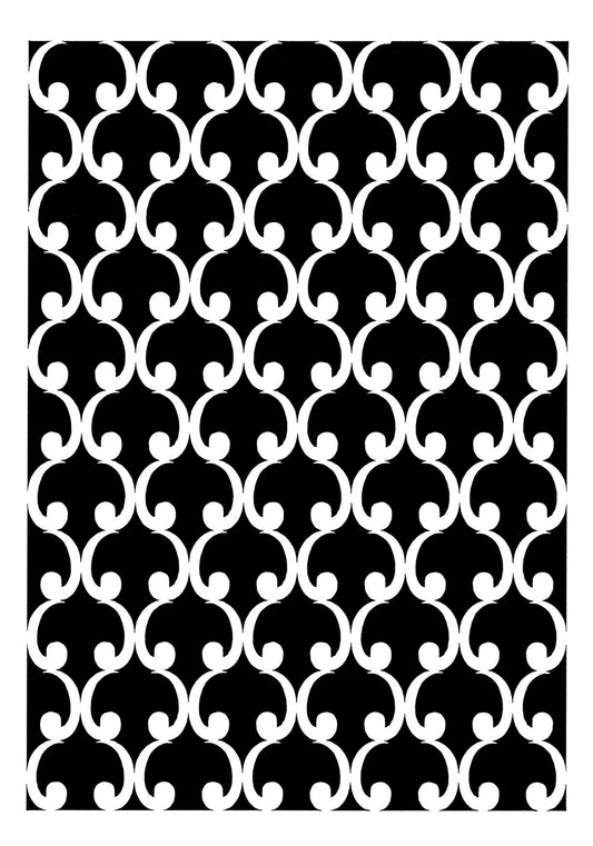 Posh Chalk Stencil Turkish Delight 8.27 x 11.81 in