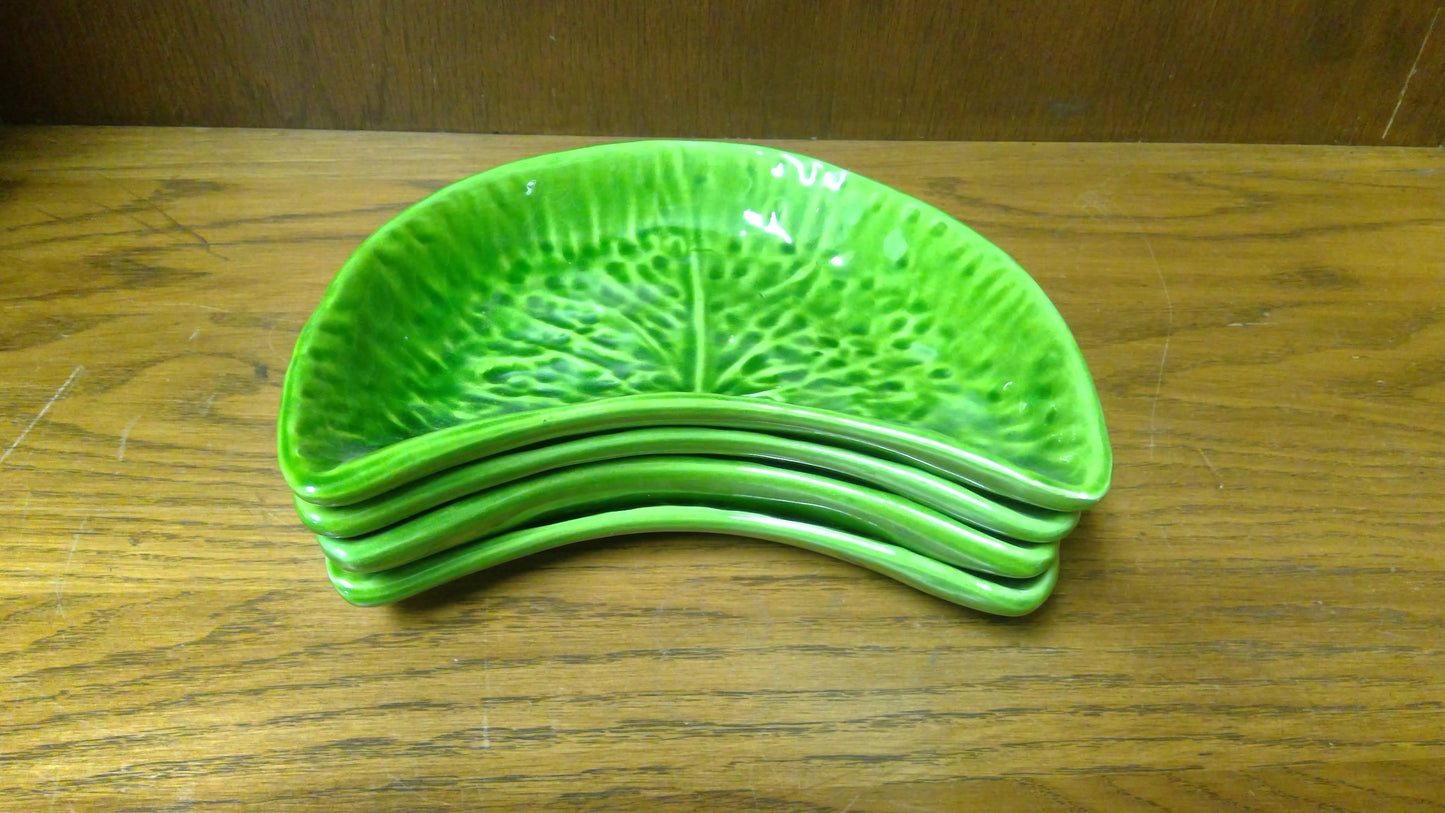 4pc Leaf Serving Platter