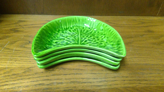 4pc Leaf Serving Platter