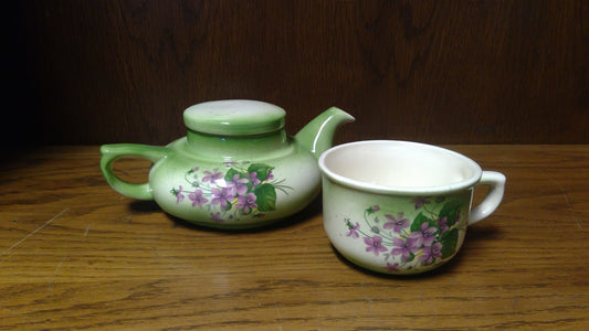 Vintage Tea for one 2pc Set