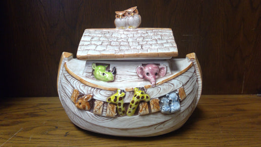Noah's Arc Cookie Jar