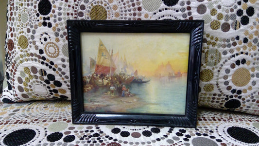 Small Framed Vintage Print