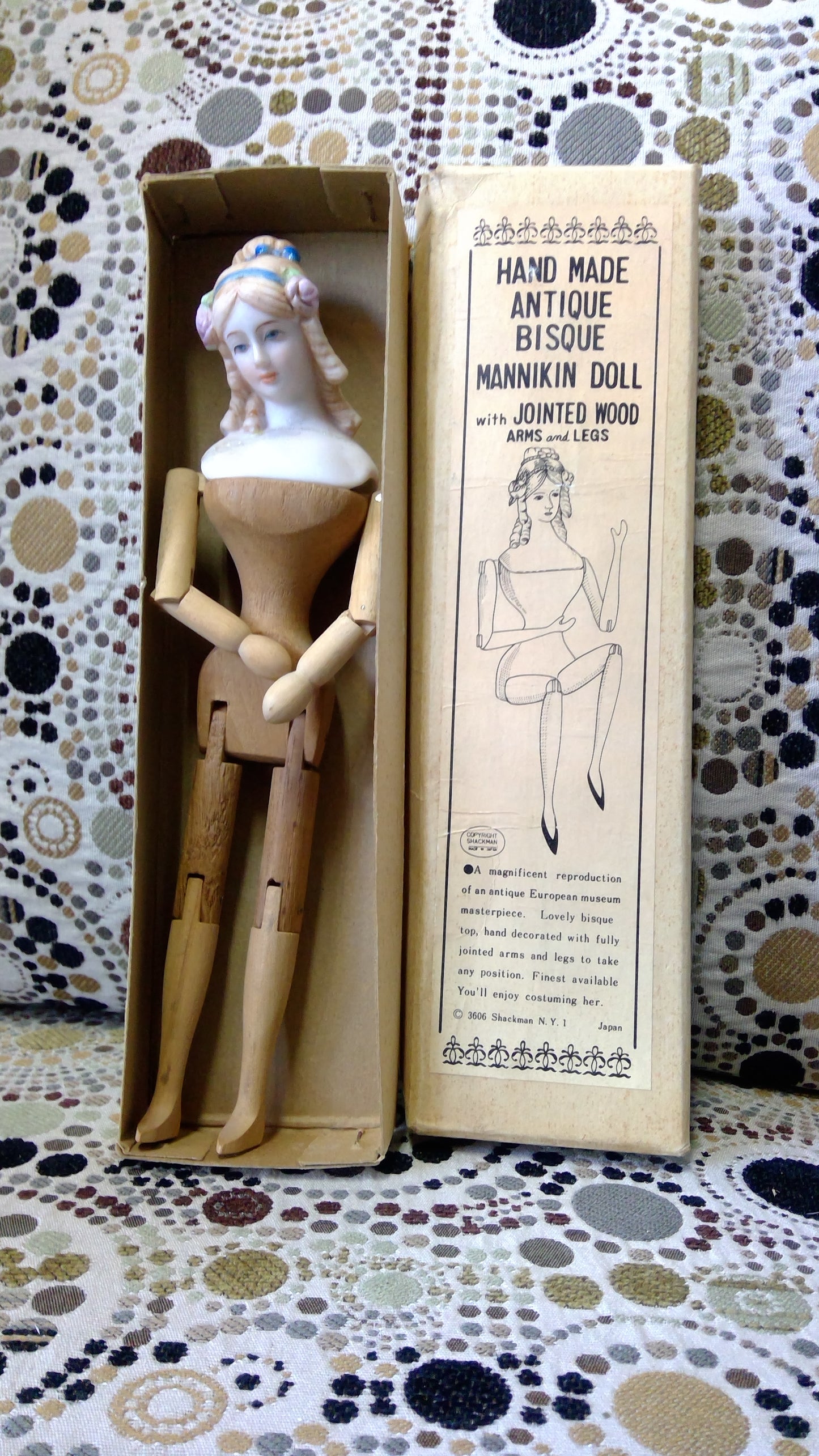 Handmade Mannikin Doll