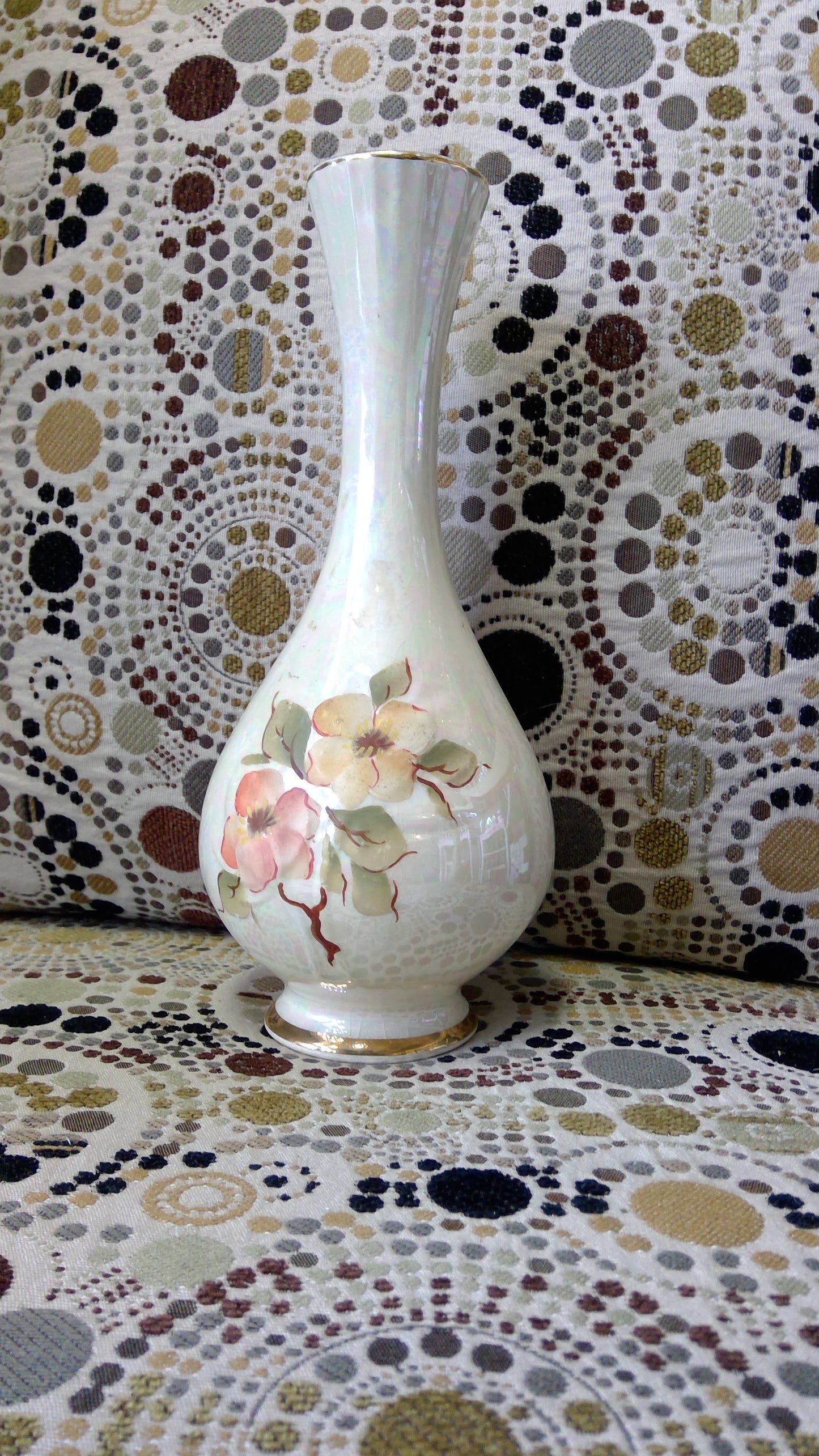 Vintage Floral Vase