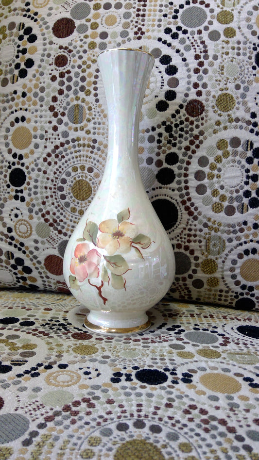 Vintage Floral Vase