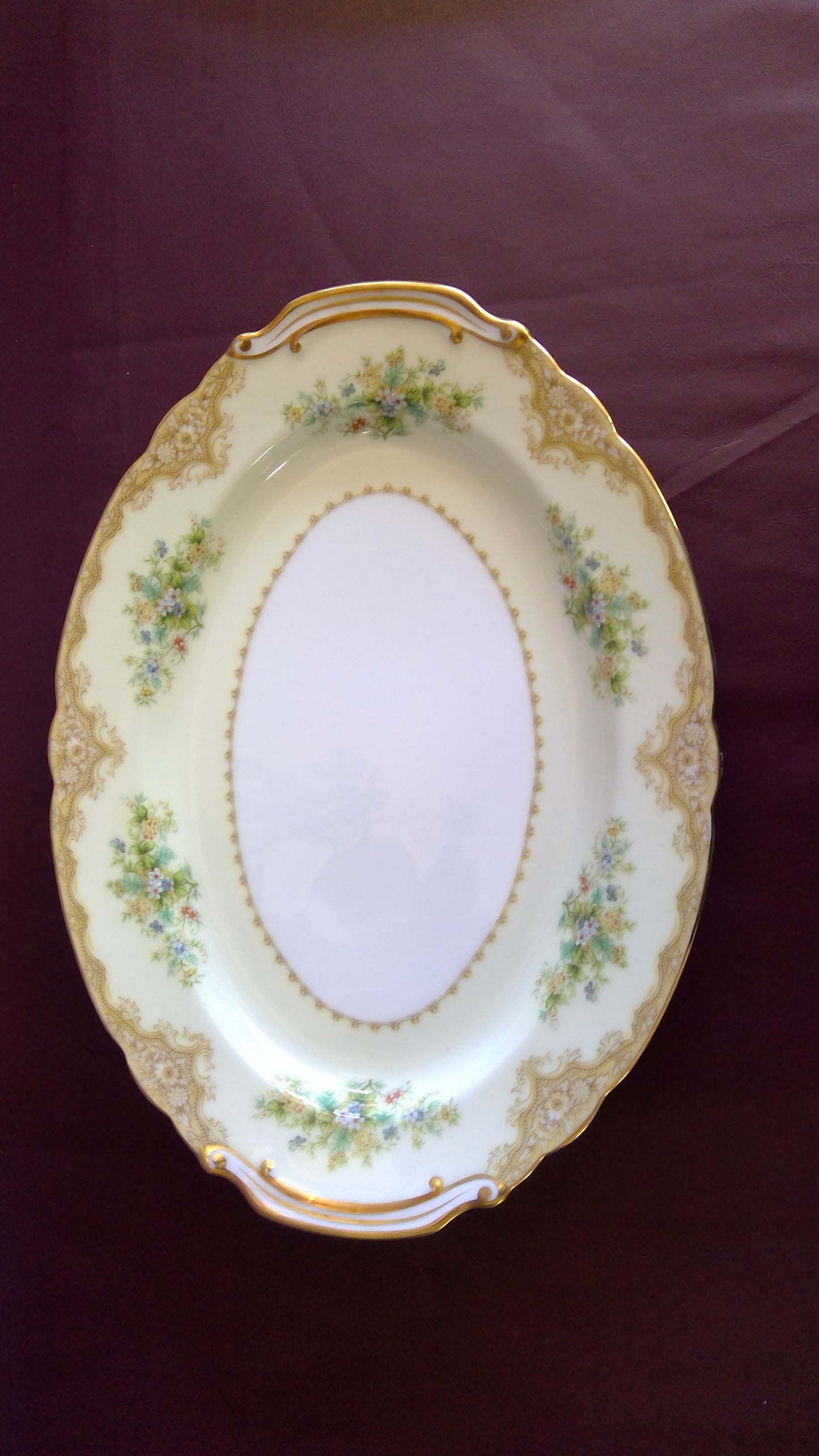 (3 pcs) Serving Platters and Bowl Noritake Iris