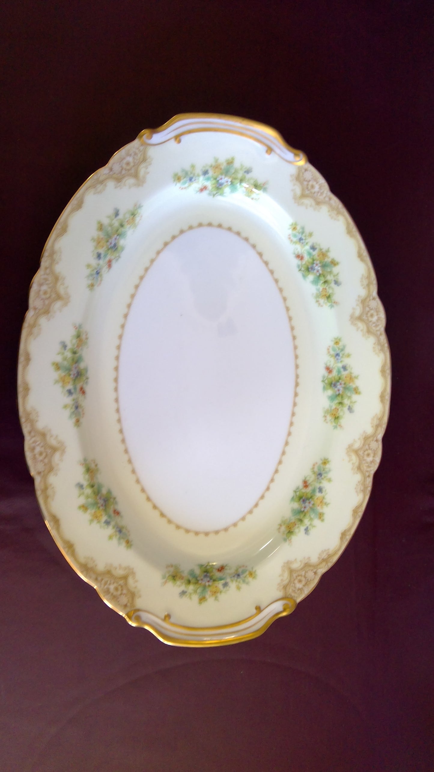 (3 pcs) Serving Platters and Bowl Noritake Iris