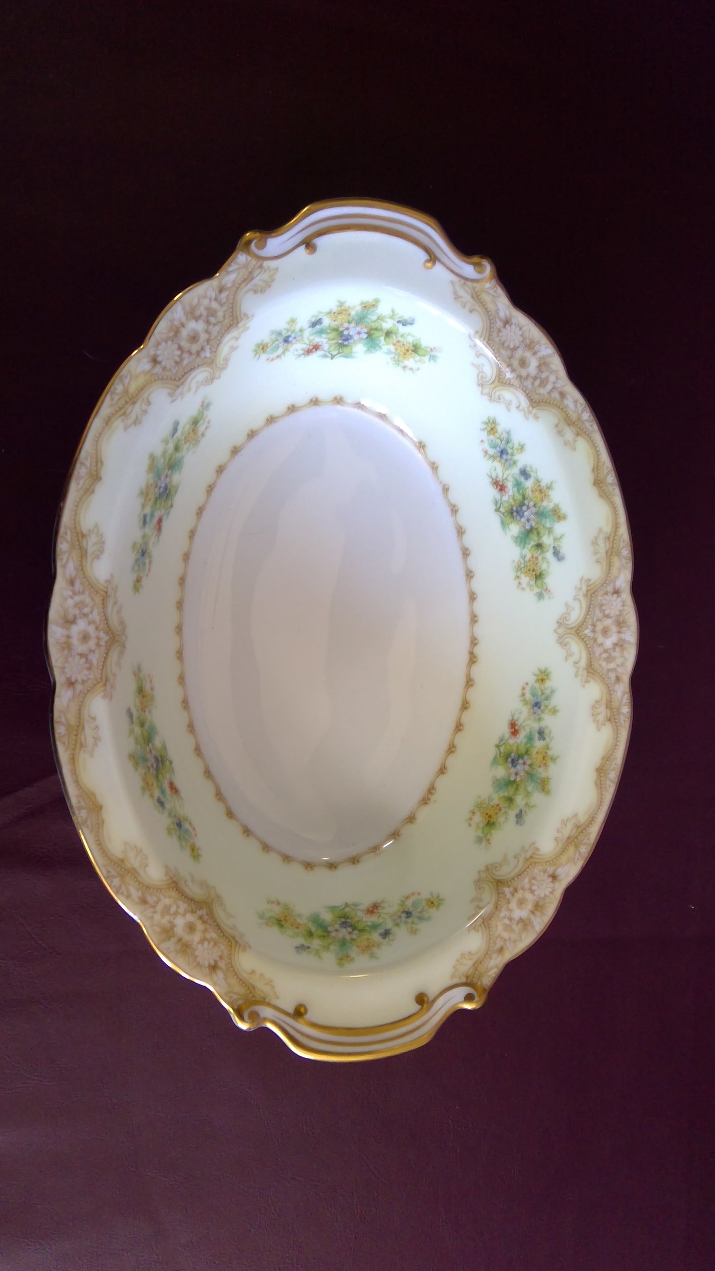 (3 pcs) Serving Platters and Bowl Noritake Iris