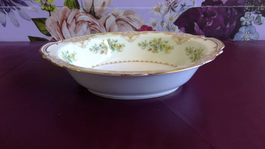 (3 pcs) Serving Platters and Bowl Noritake Iris