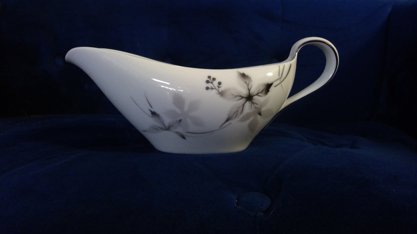 Black and White Floral Large Creamer