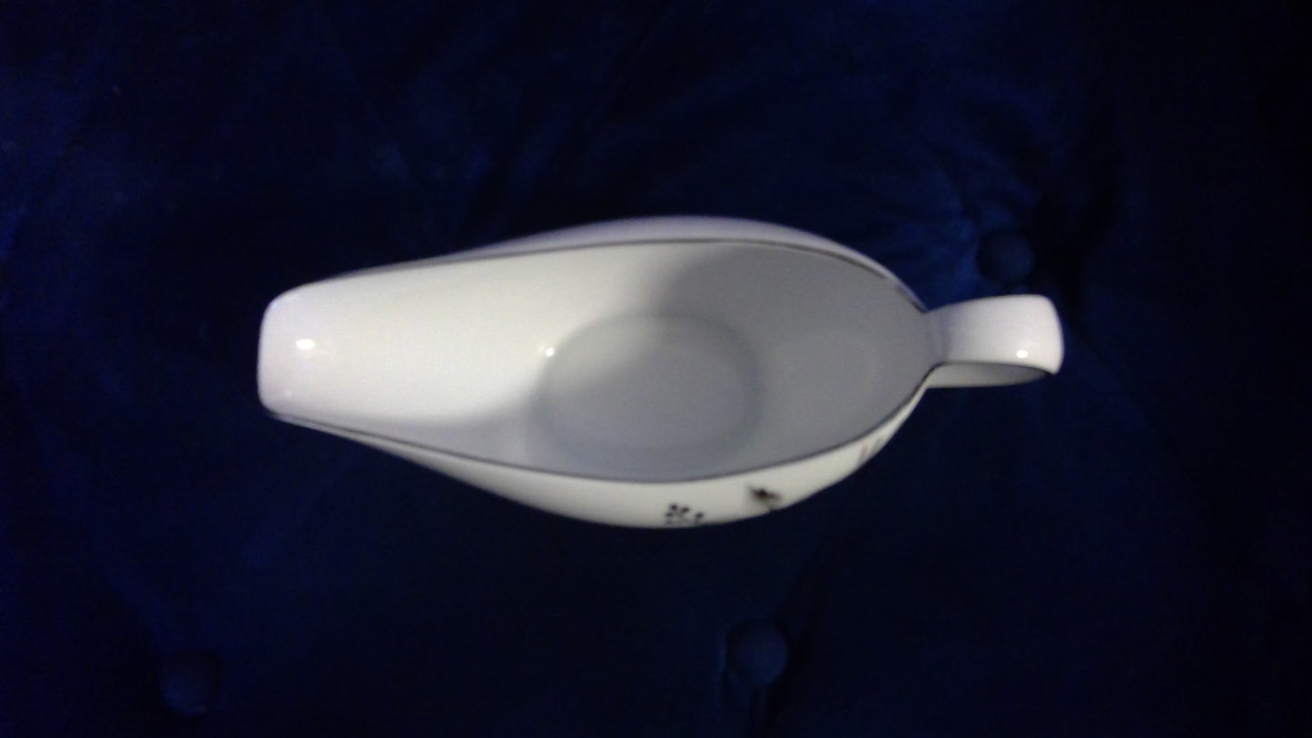 Black and White Floral Large Creamer