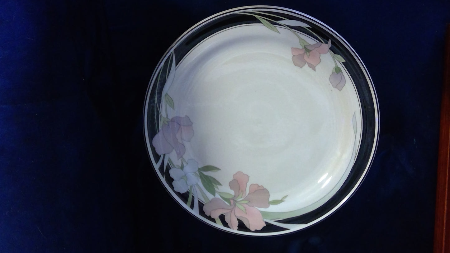 Lavender Iris Large Dinner Plate