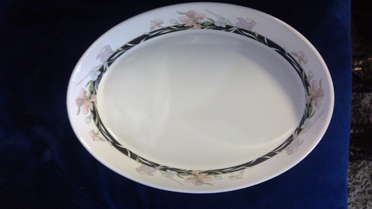 Lavender Iris Serving Platter
