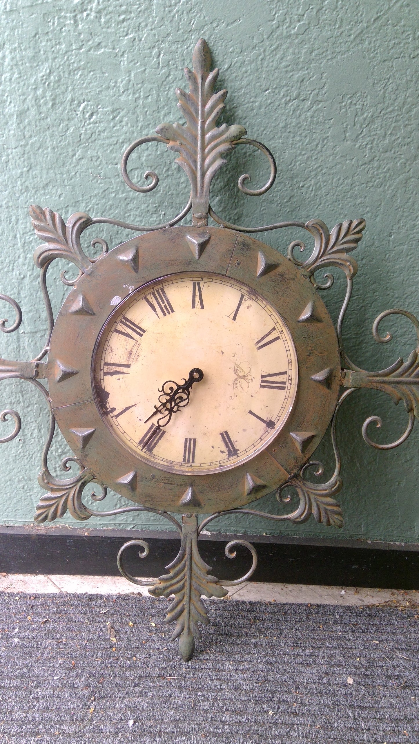 Iron Wall Clock
