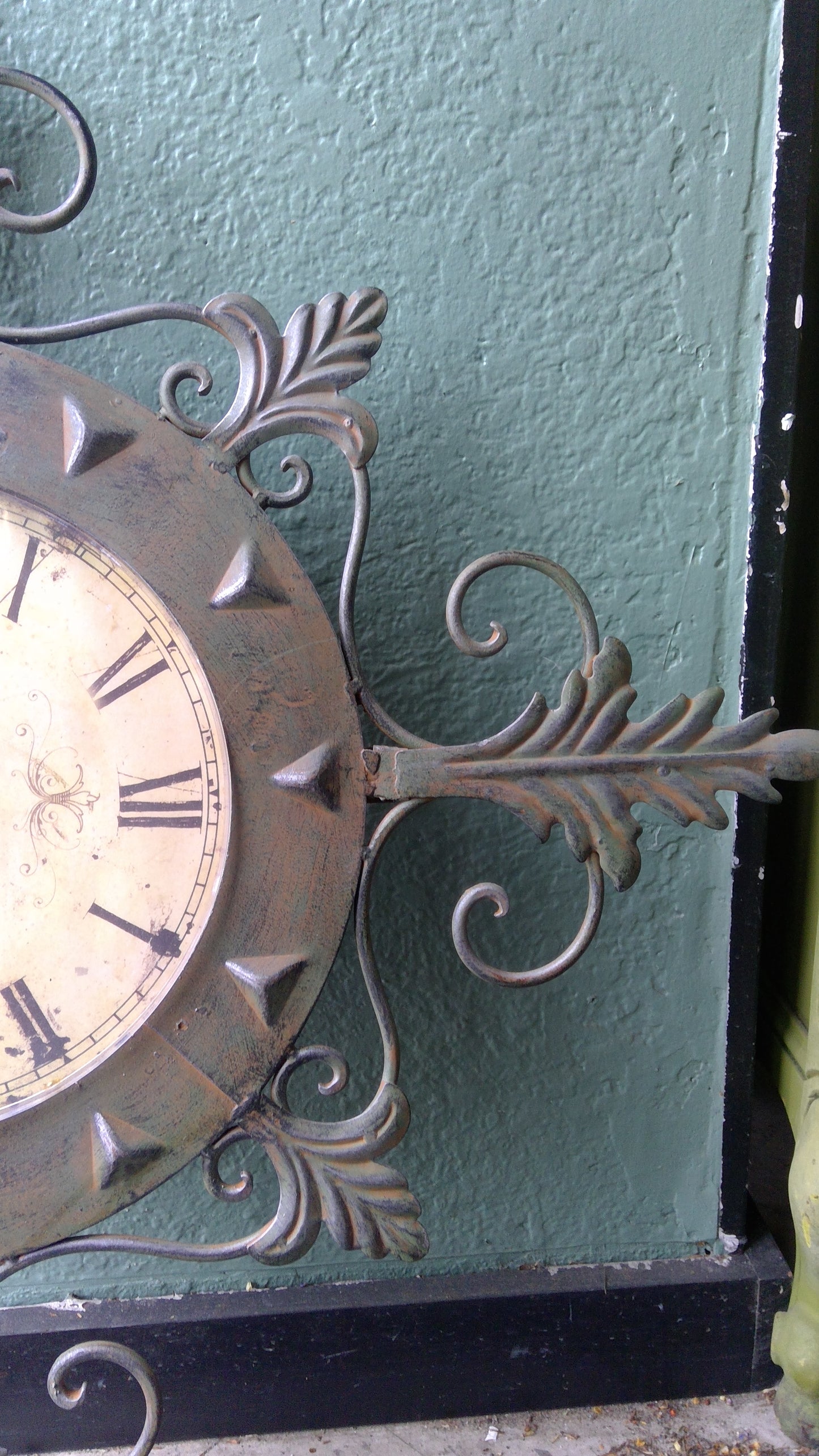 Iron Wall Clock