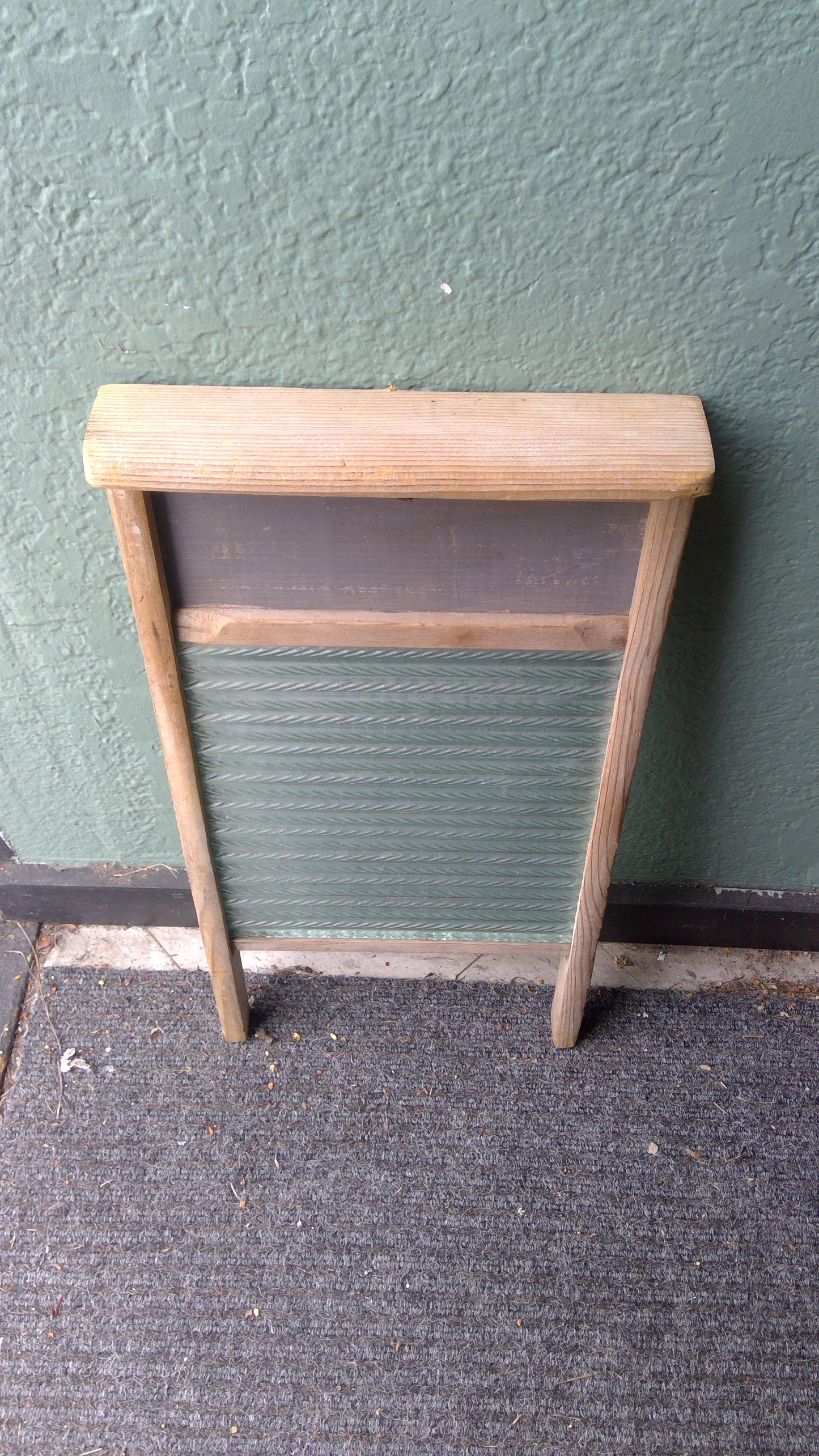 Vintage Glass Wash board