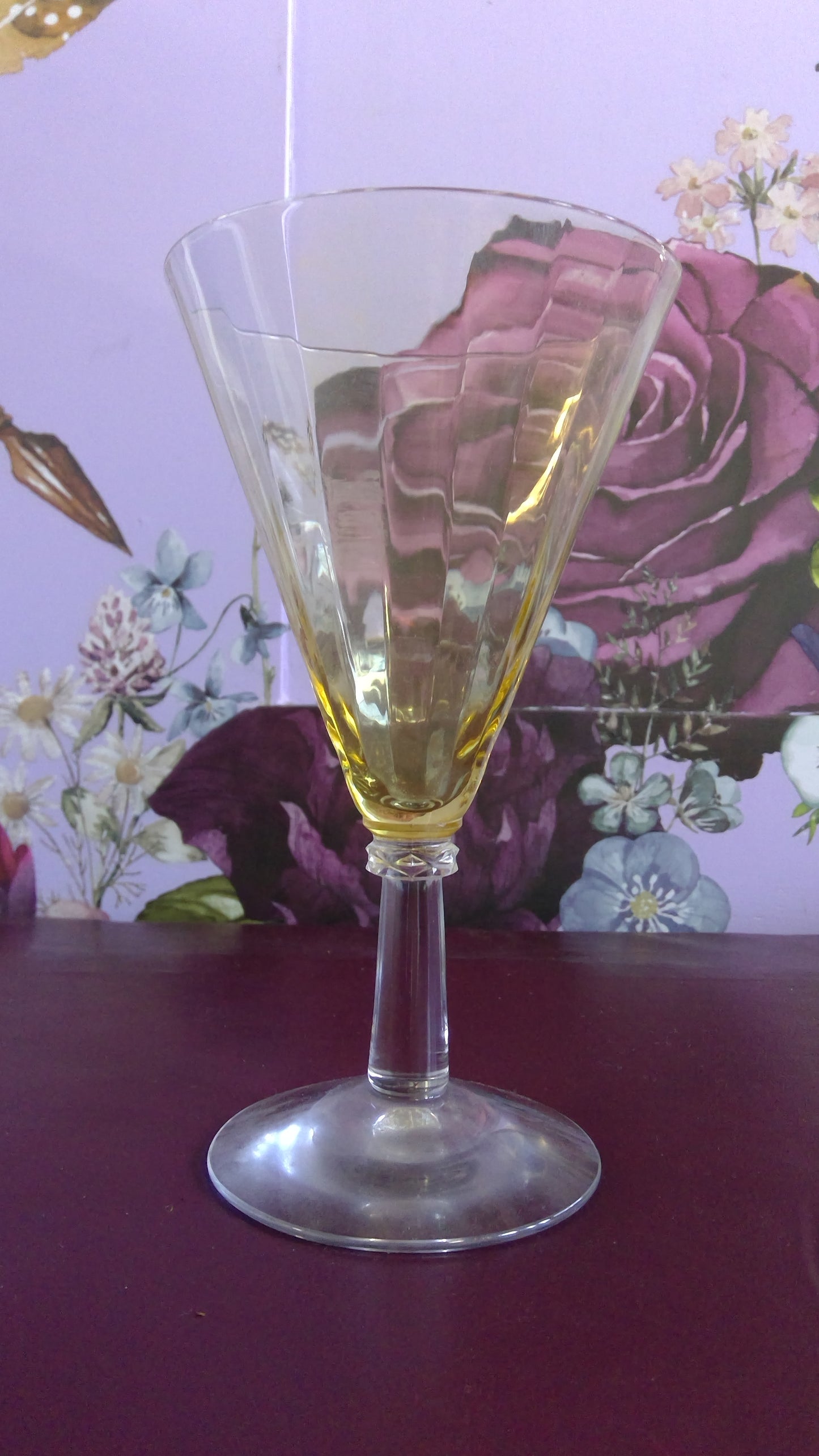 Vintage Fostoria stem Goblet