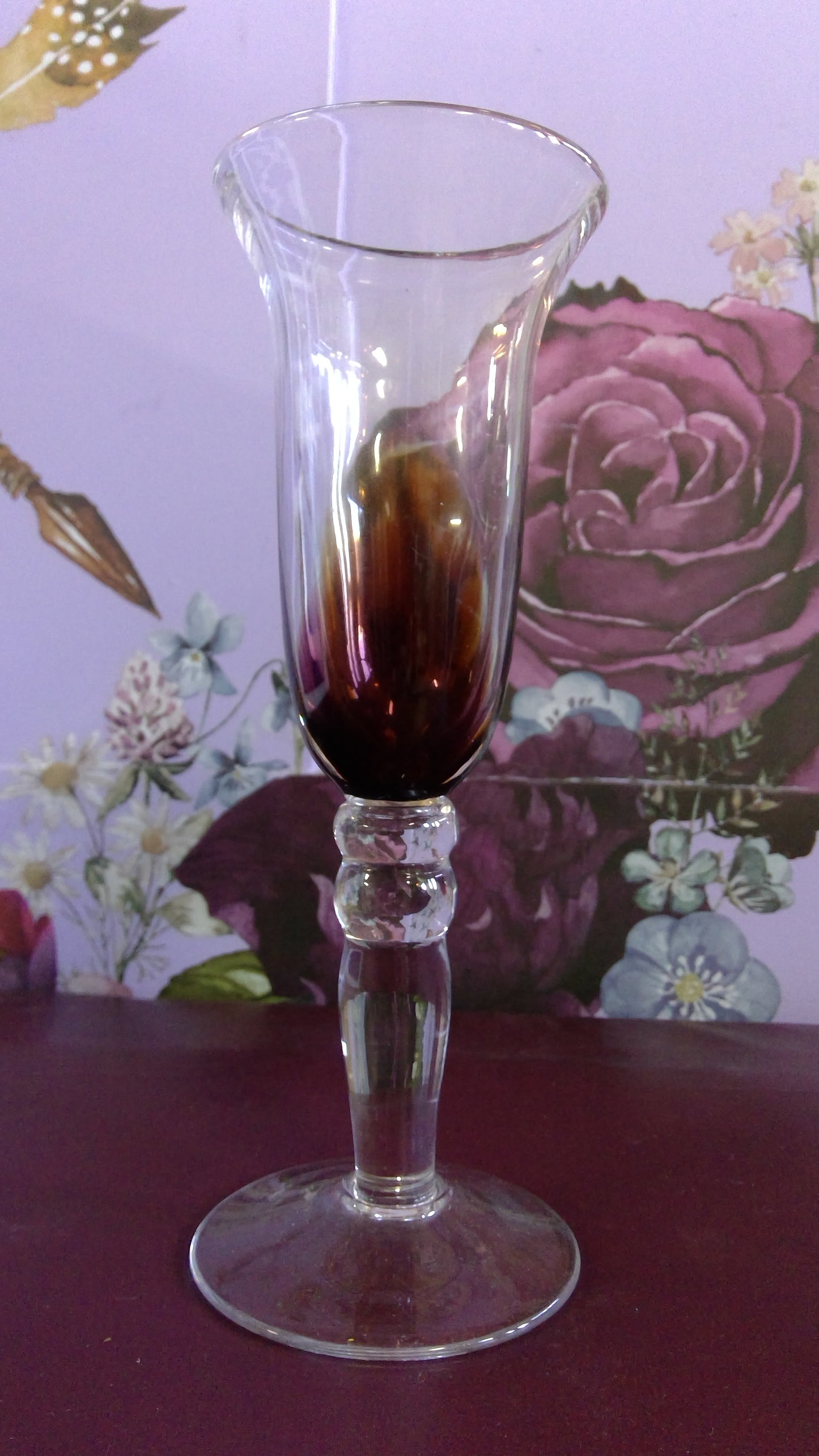 Hand Blown Champagne Flute