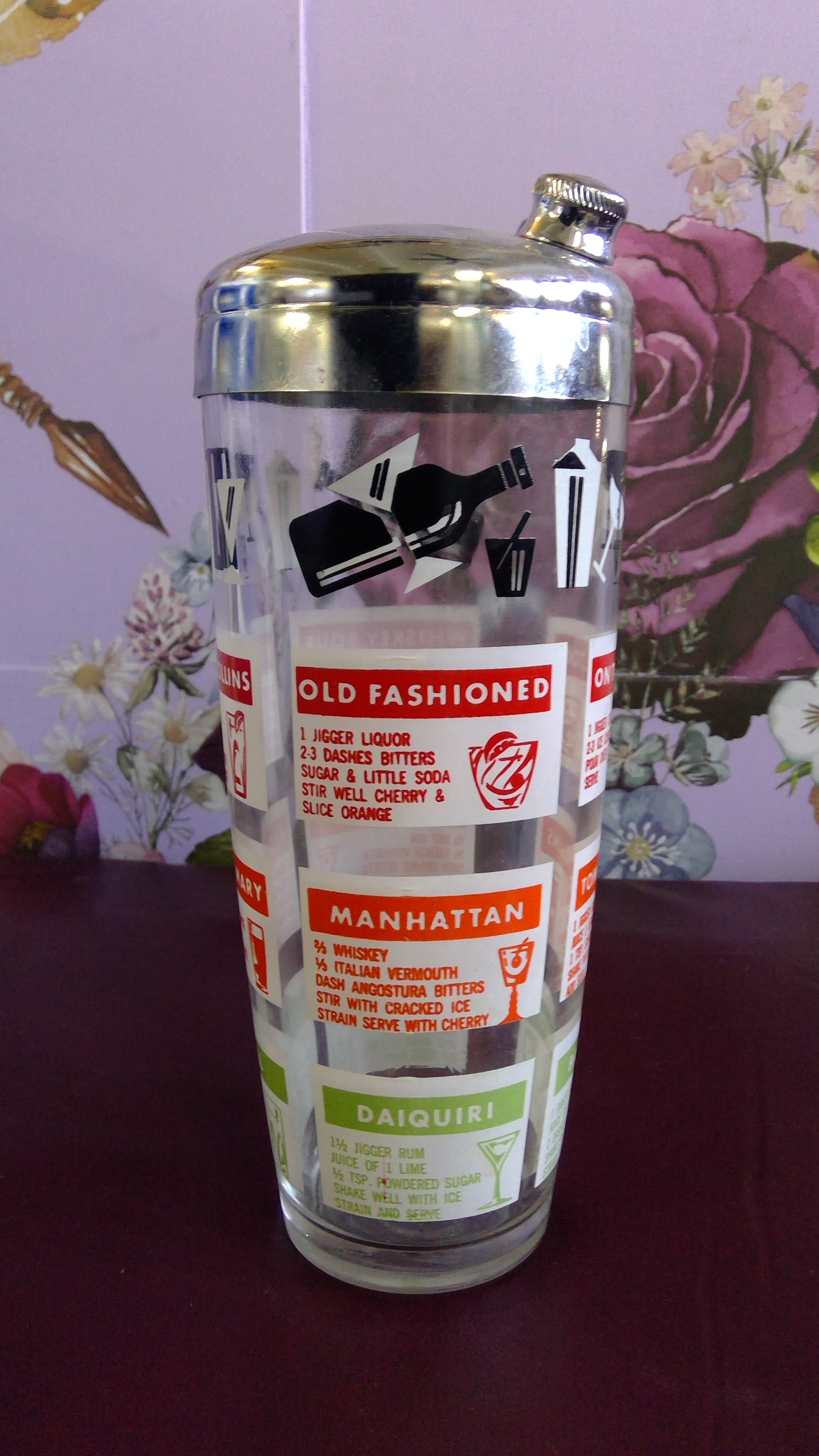 Vintage Cocktail shaker