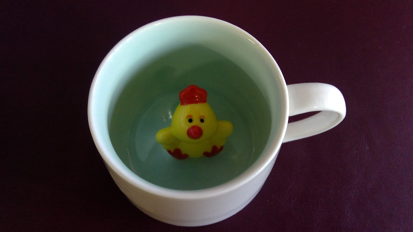 Peek-a-Boo Chicken Mug