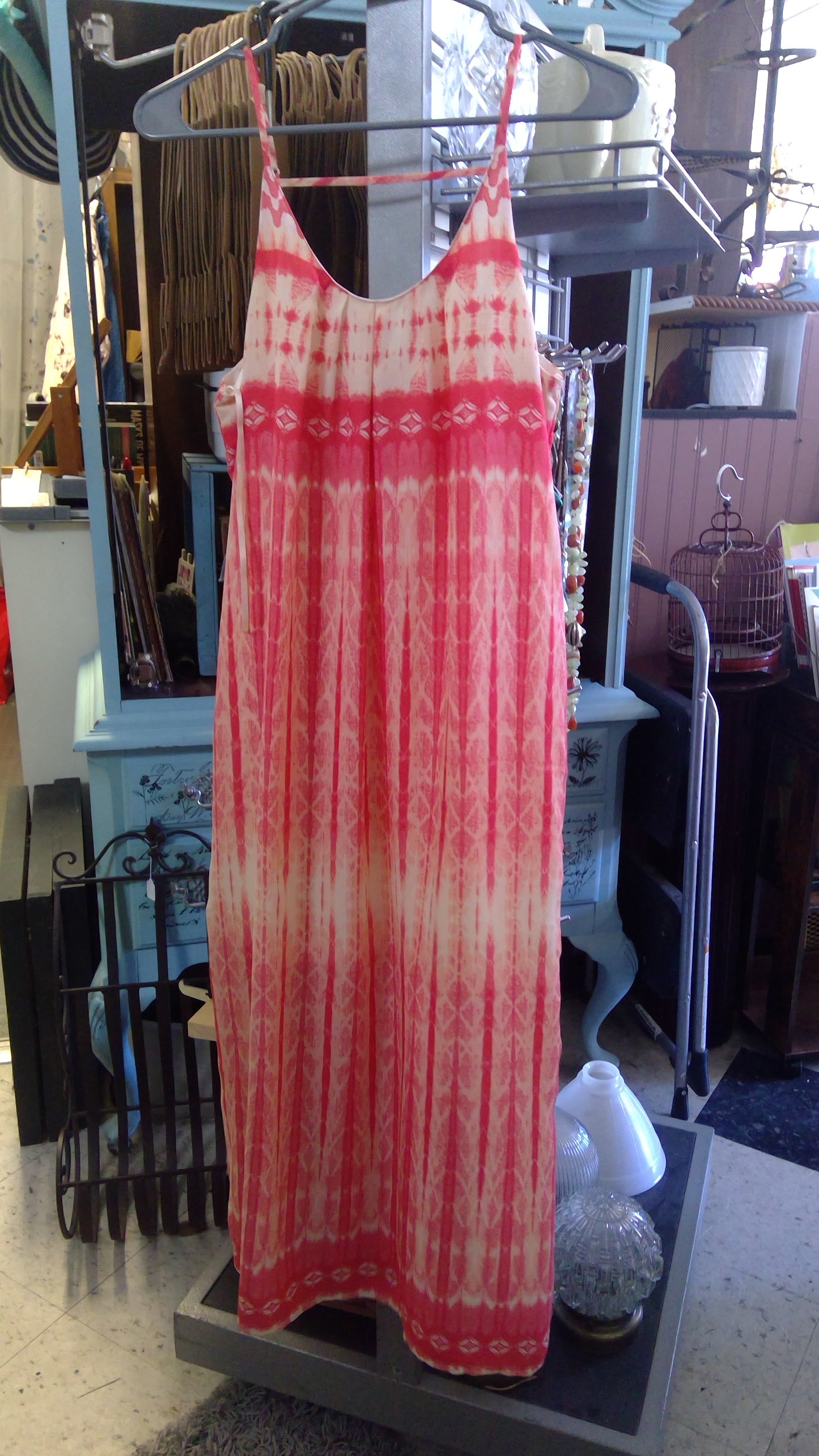 Coral Maxi Dress