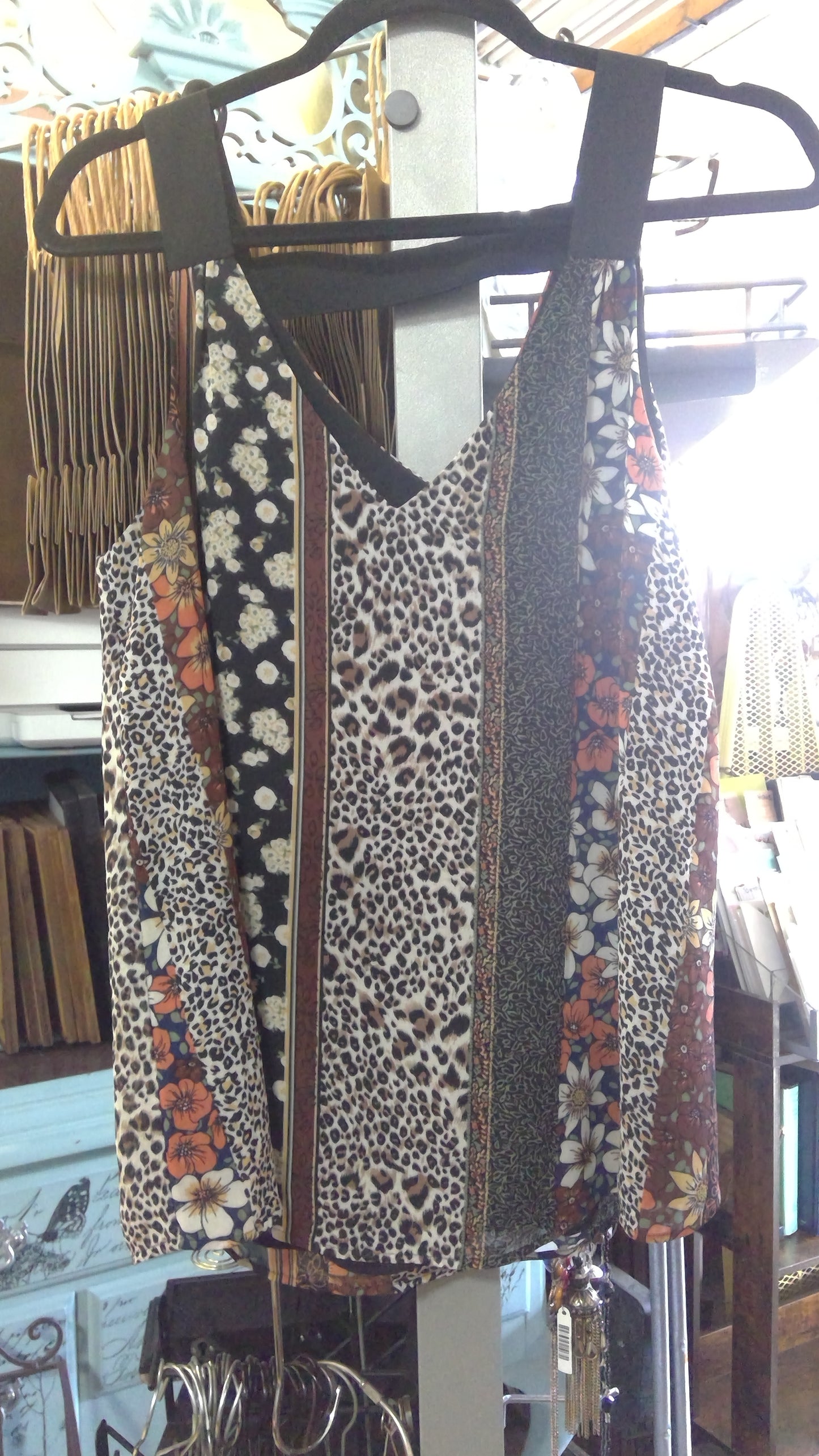 Animal & Floral Print Tank