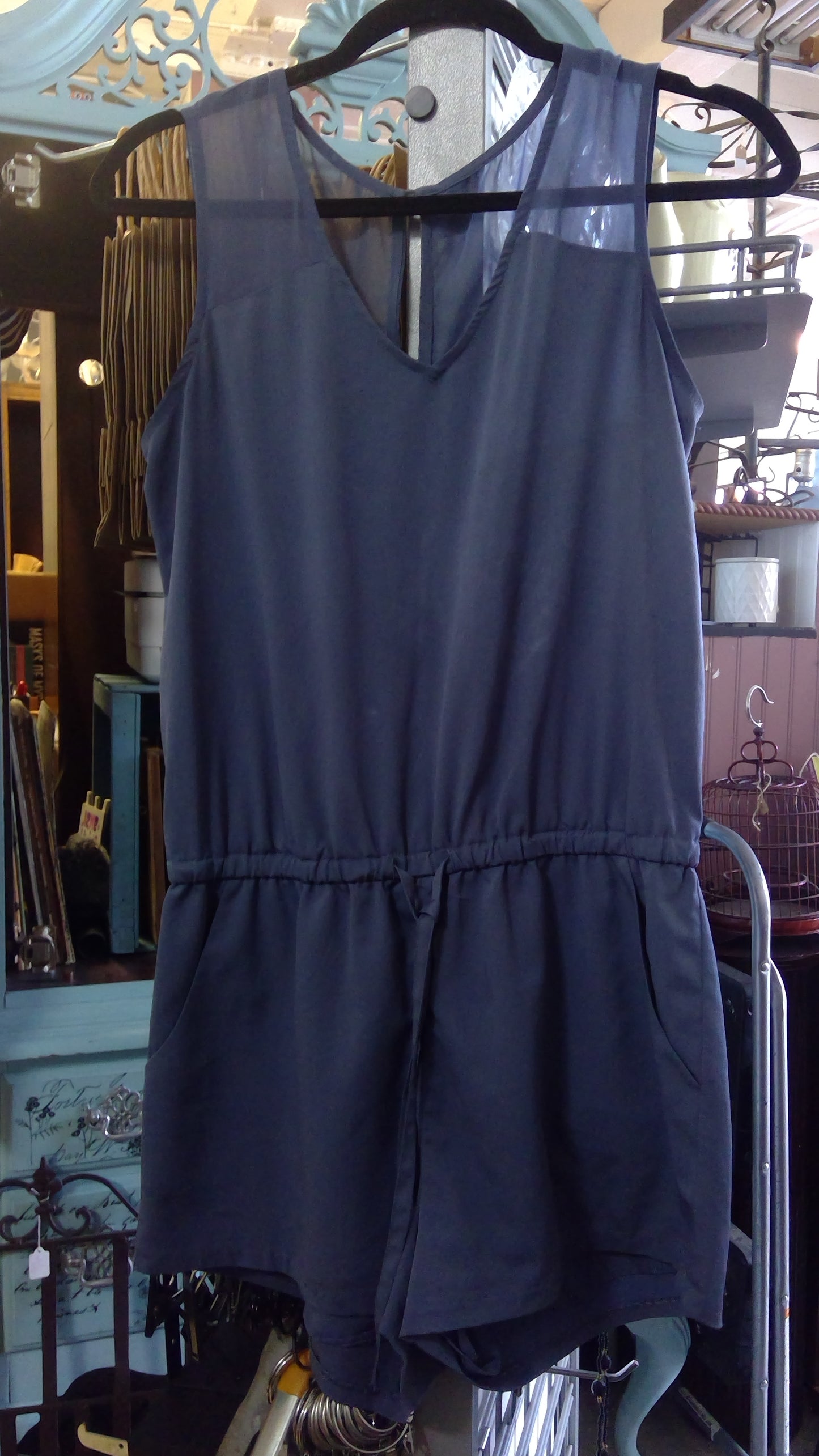 Gray Sleeveless Jumper