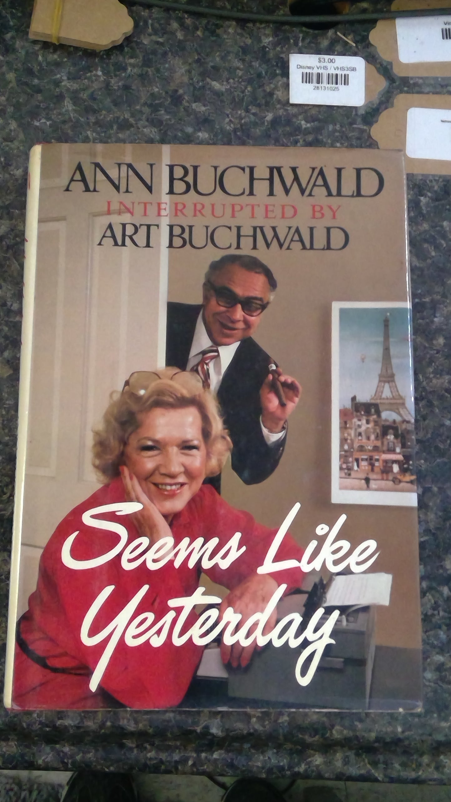 Ann Buchwald, Interrupted by Art Buchwald. Seems Like yesterday
