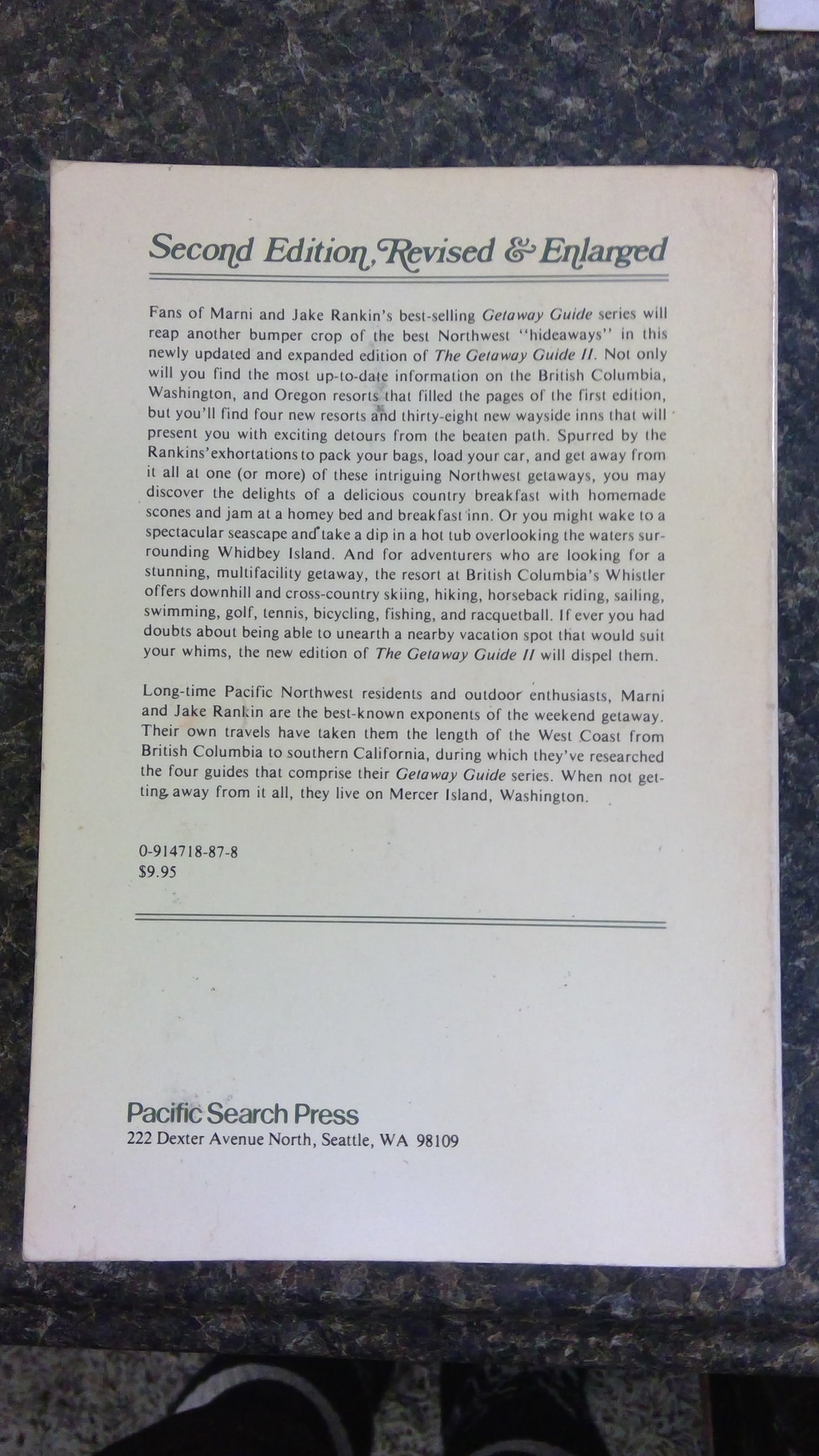 The Getaway Guide II, Revised and Enlarged