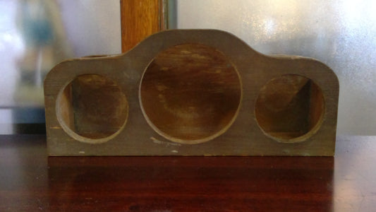 Wooden Bottle display