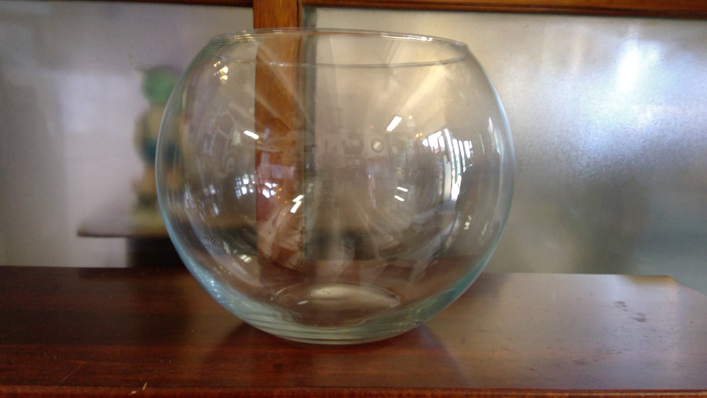 Large Glass Decortive Bowl