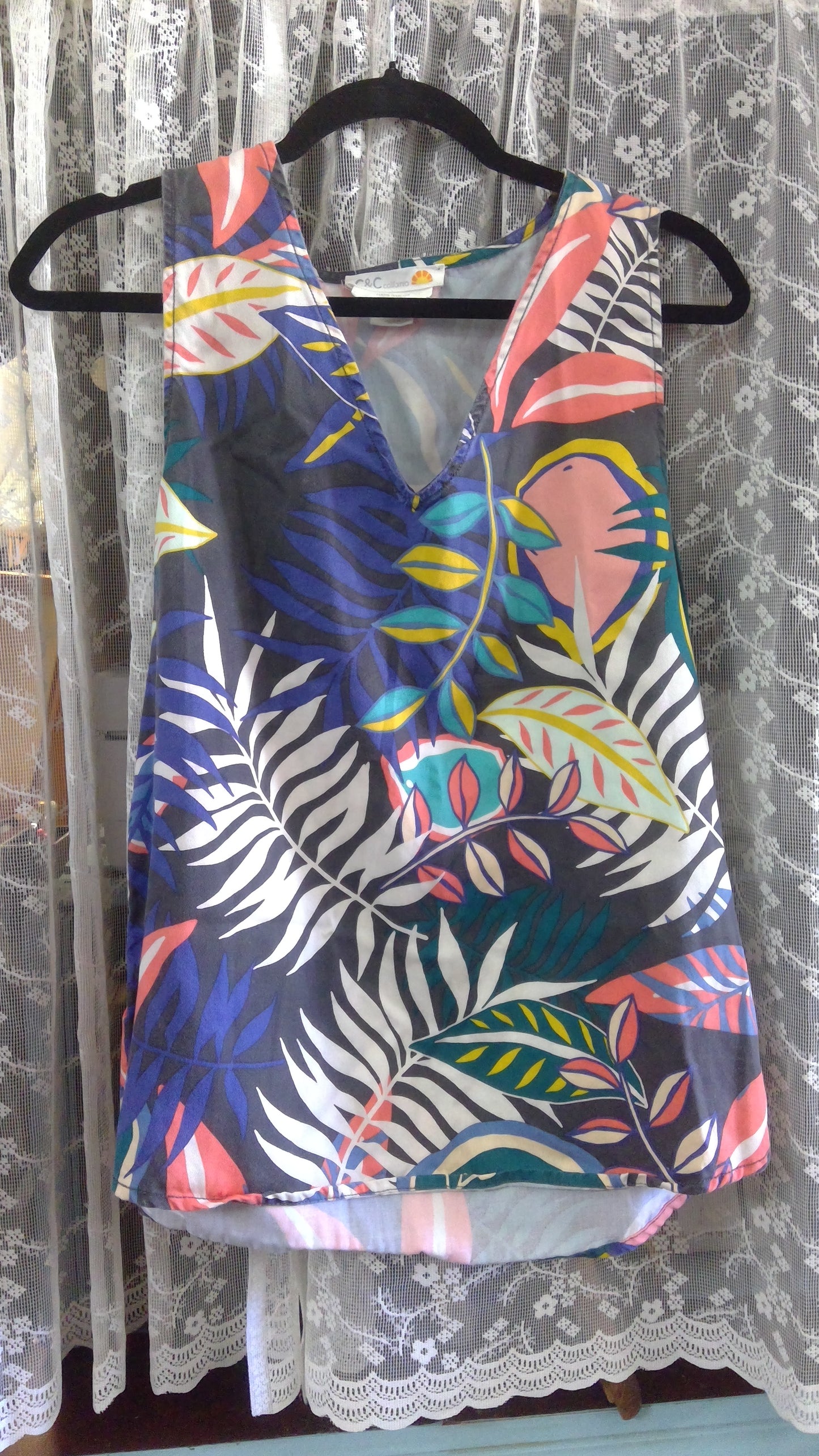 Tropic Pattern Tank