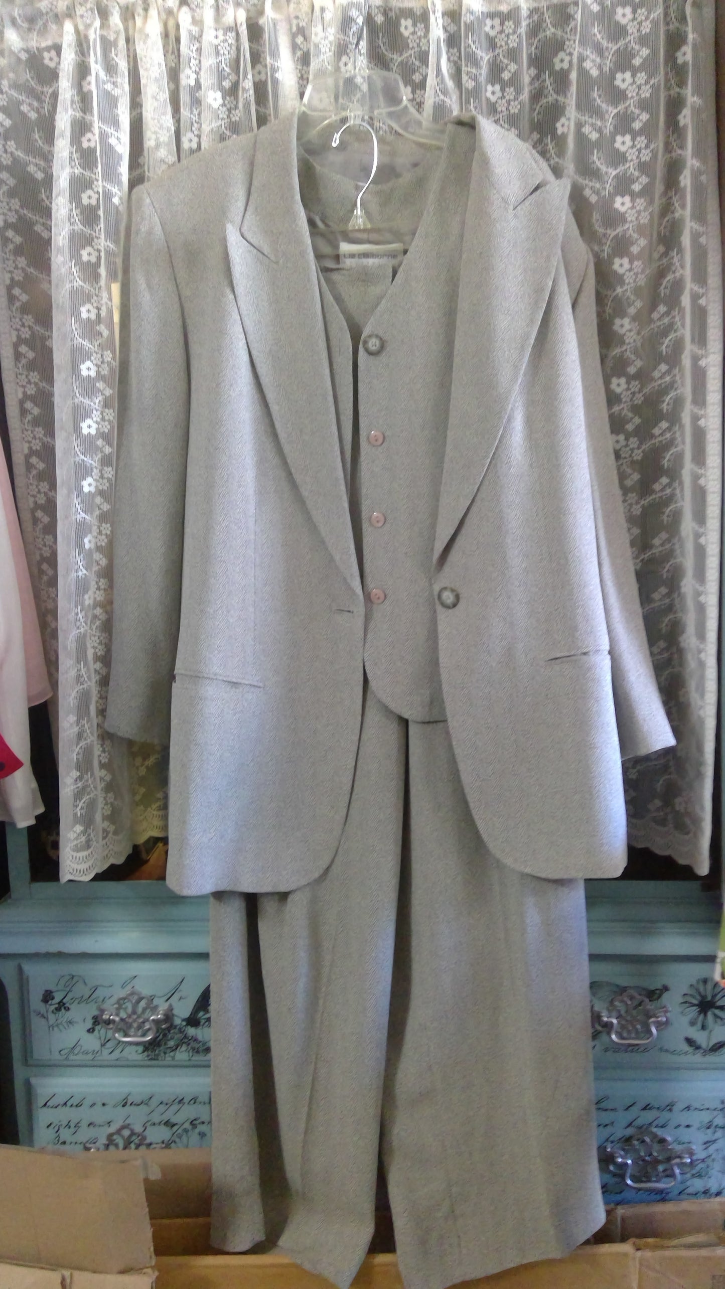 3pc Liz Claiborne Suit, pants, and vest