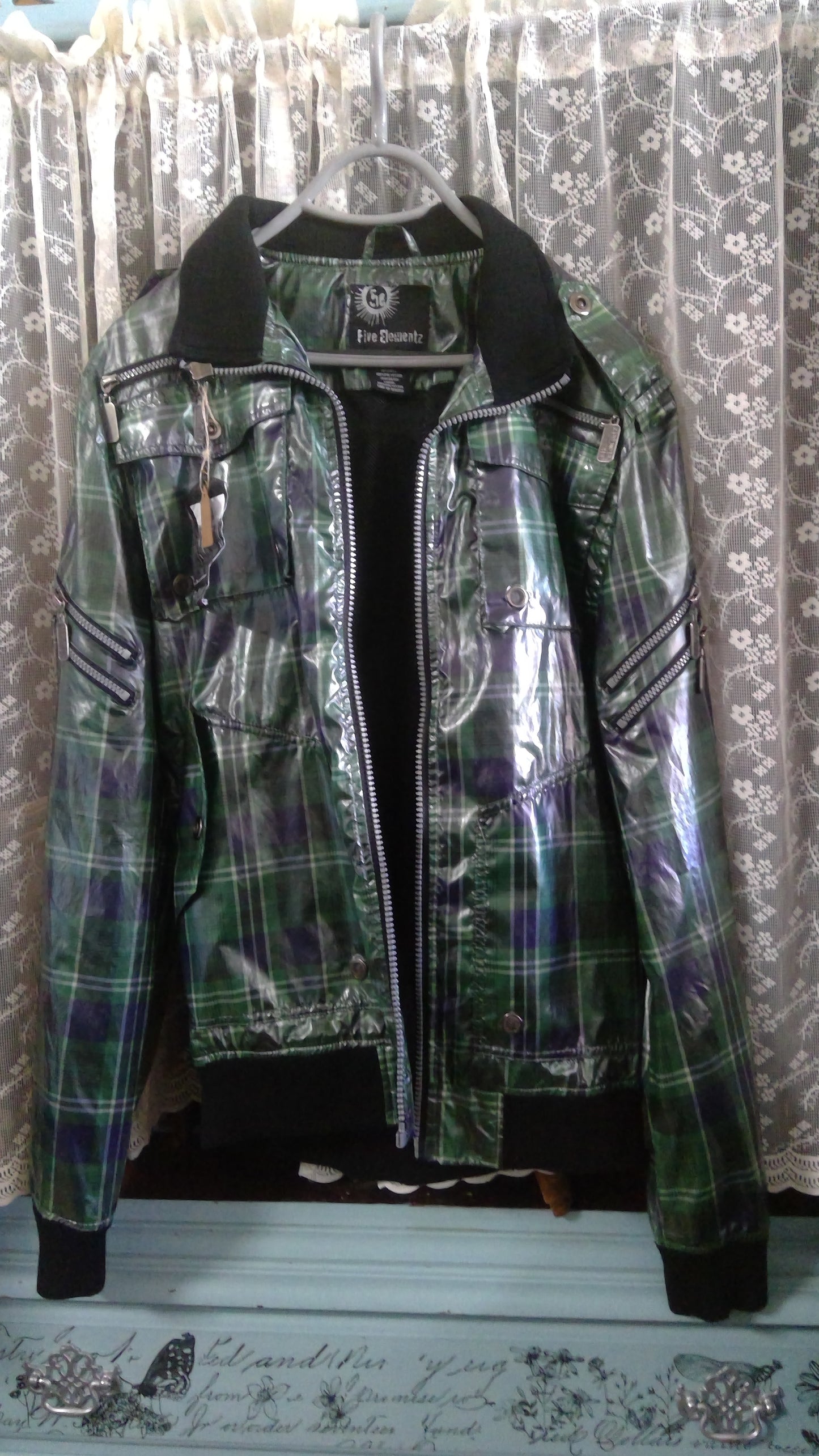 Five Elementz Plaid Jacket