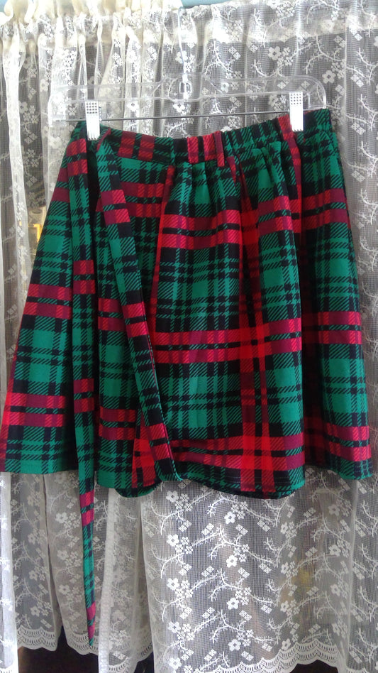 Plaid Skater Skirt