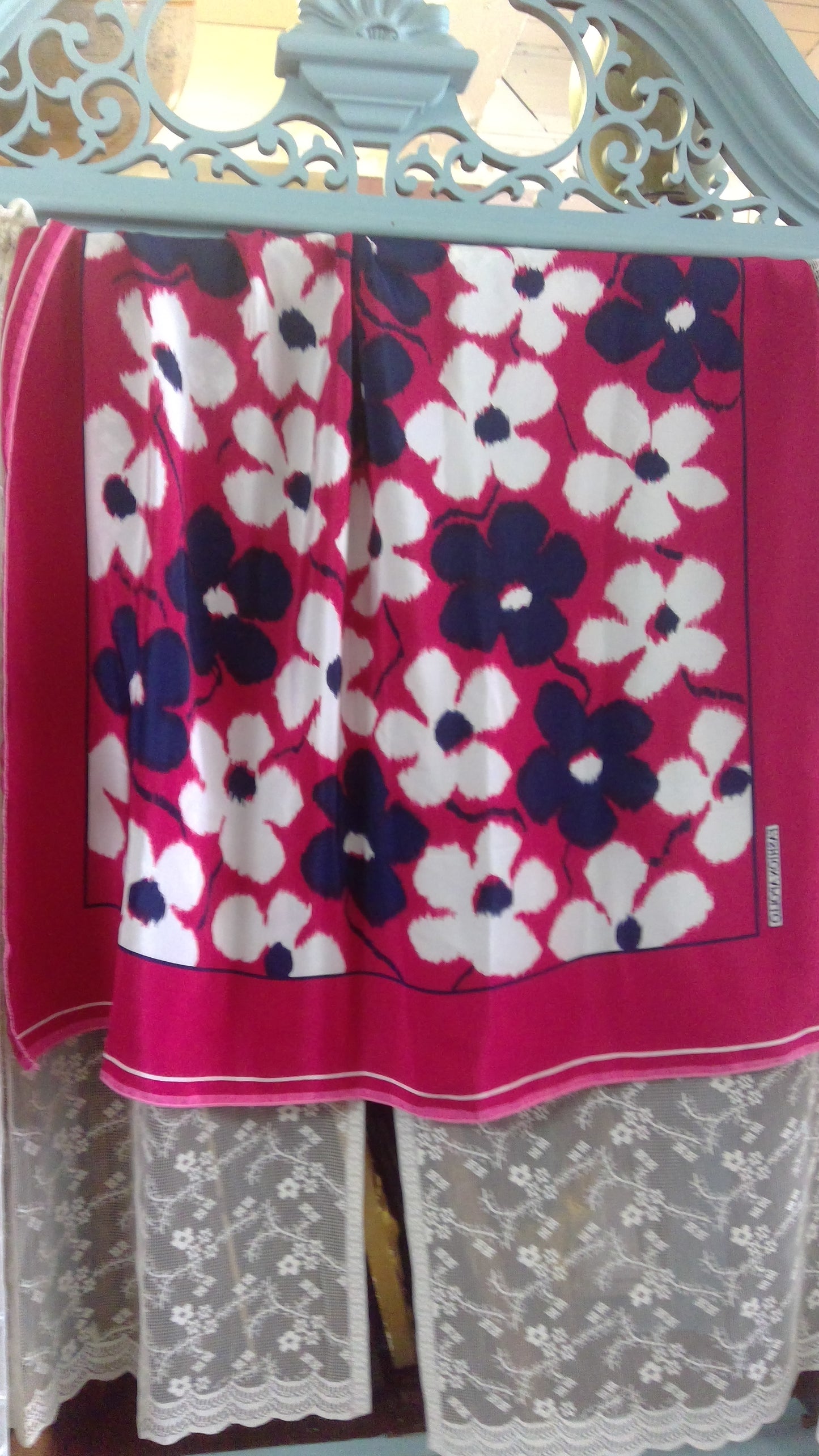 Fashion Apollo Pink Floral Scarf