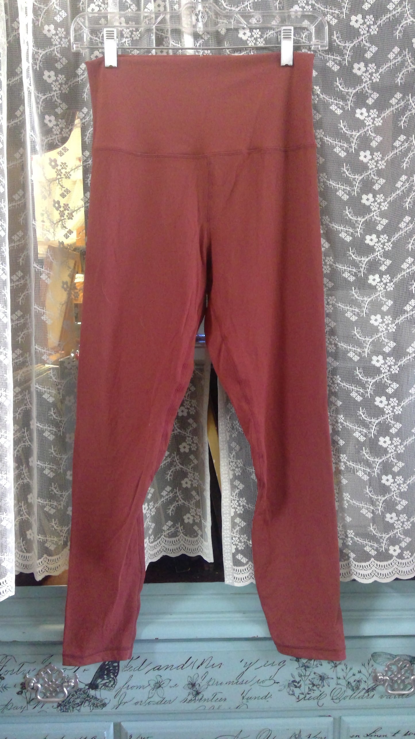 Maroon Leggings