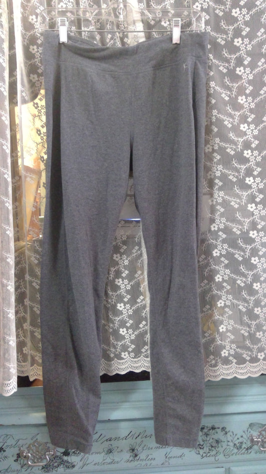 Grey Fitted Leggings