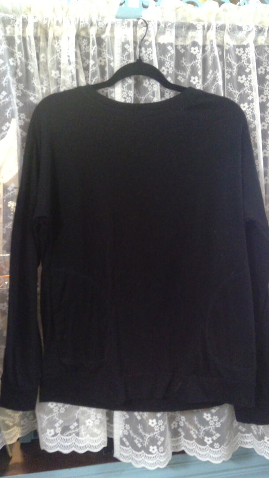 Black Sweater with pockets