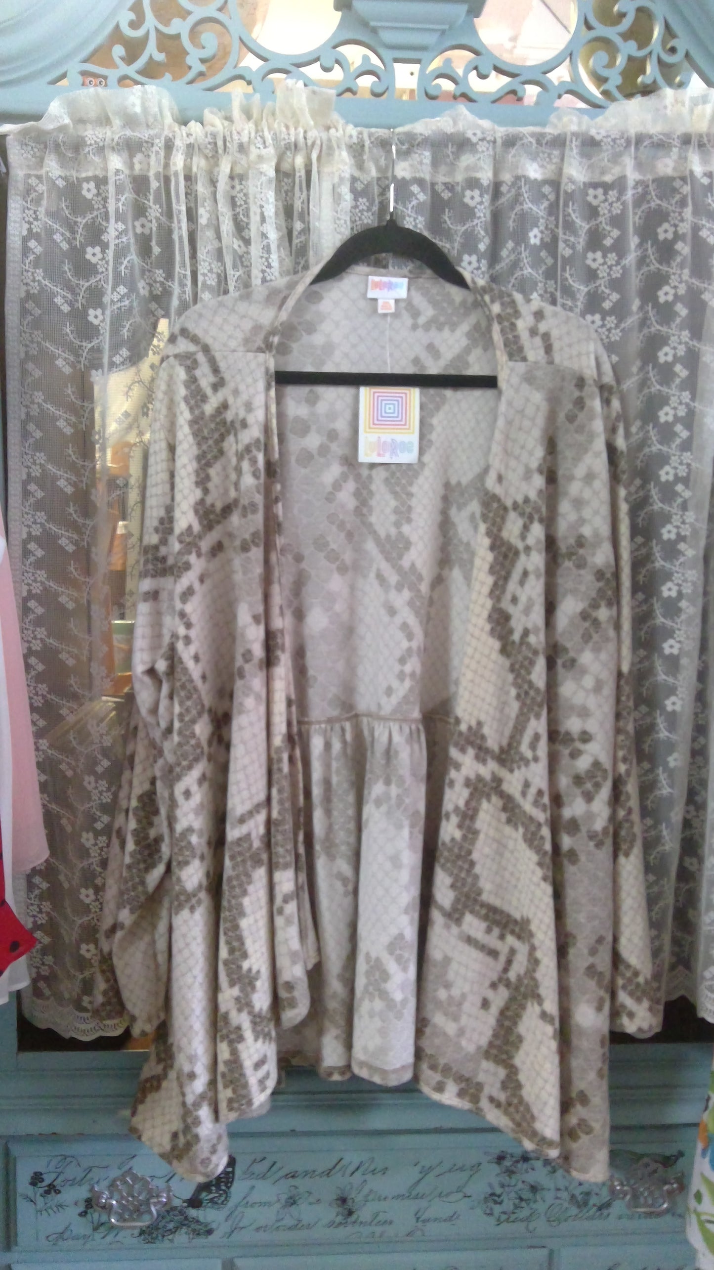 Lula Roe Snake Cardigan