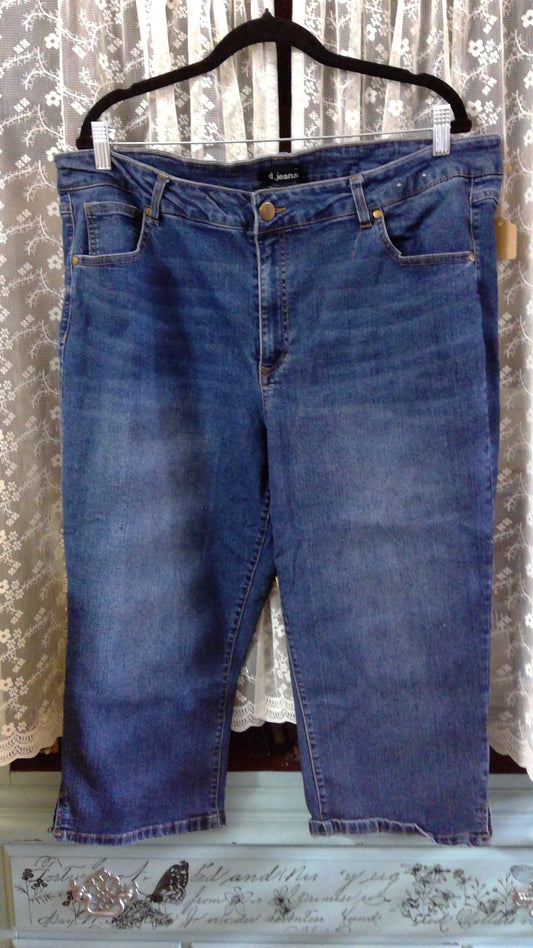 Denim Capri's