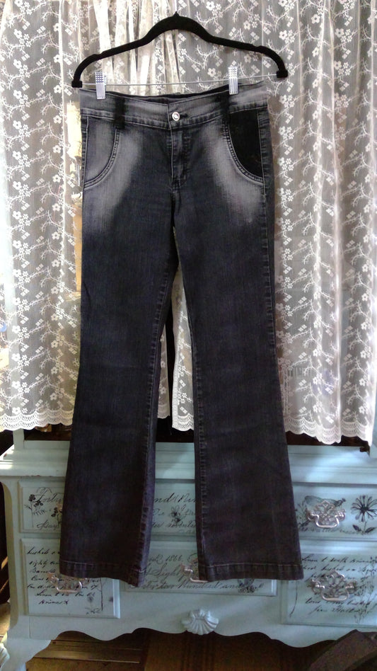 Lace Pocket Jeans