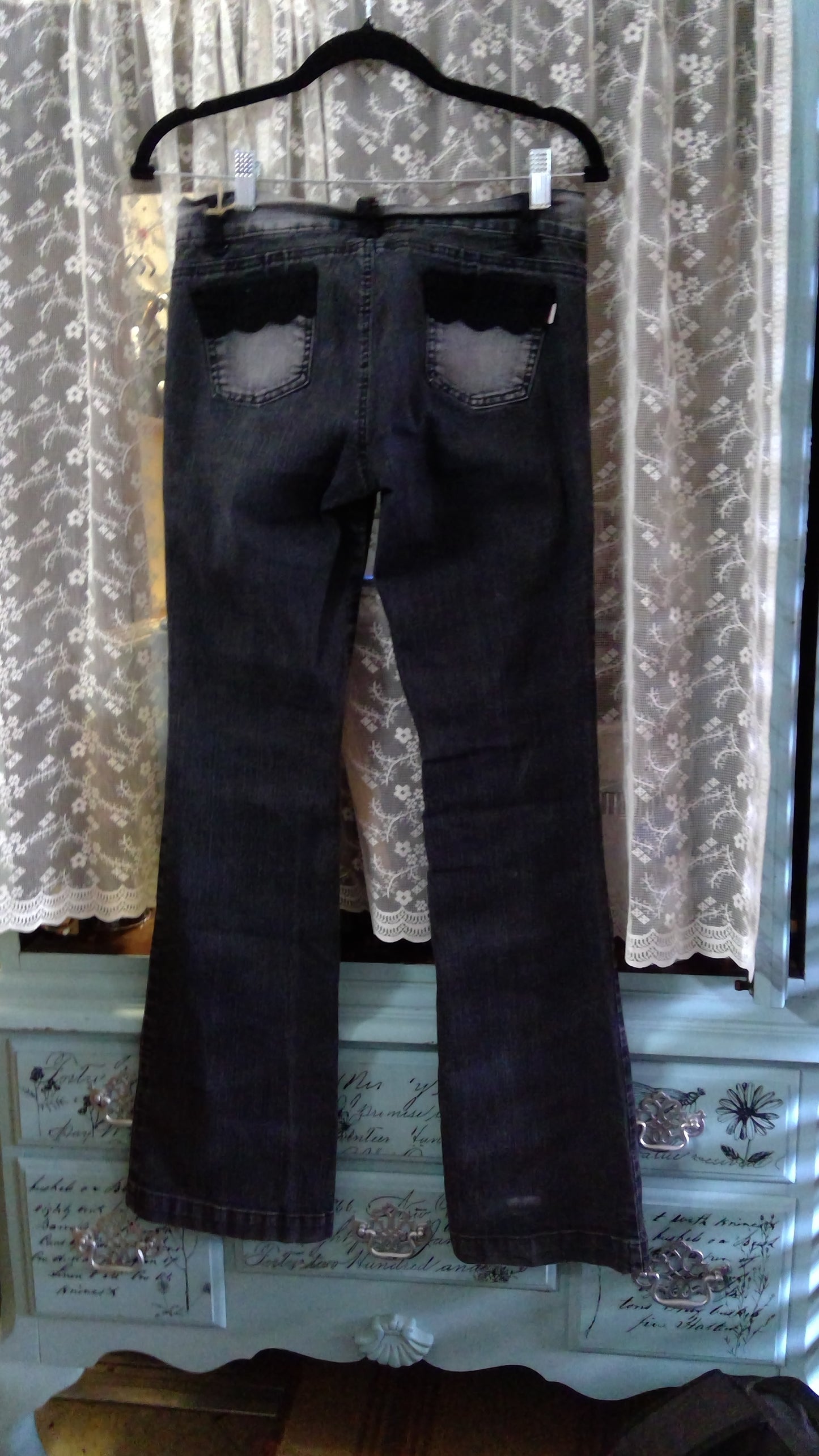 Lace Pocket Jeans